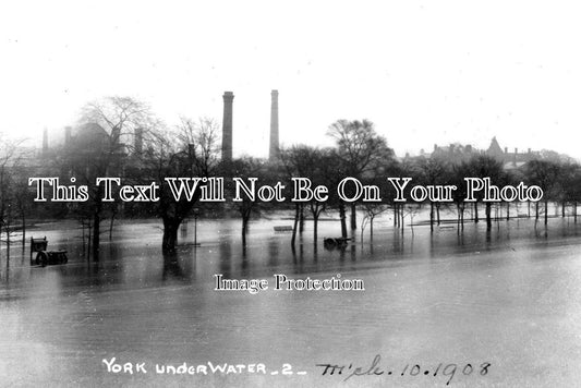 YO 3183 - York Floods, Yorkshire c1908