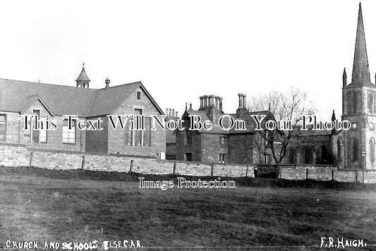 YO 3186 - Church & Schools, Elsecar, Yorkshire