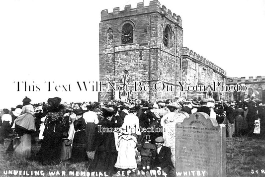 YO 3198 - Unveiling Boer War Memorial At Whitby, Yorkshire 1904