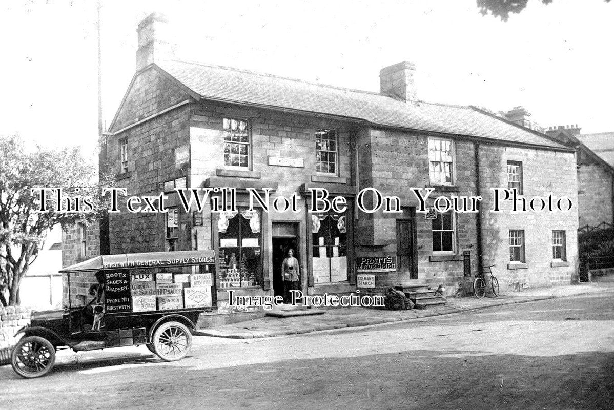 YO 3203 - Supply Stores, Birstwith, Harrogate, Yorkshire c1926