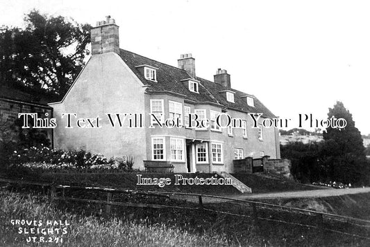 YO 3209 - Groves Hall, Sleights, Yorkshire c1908