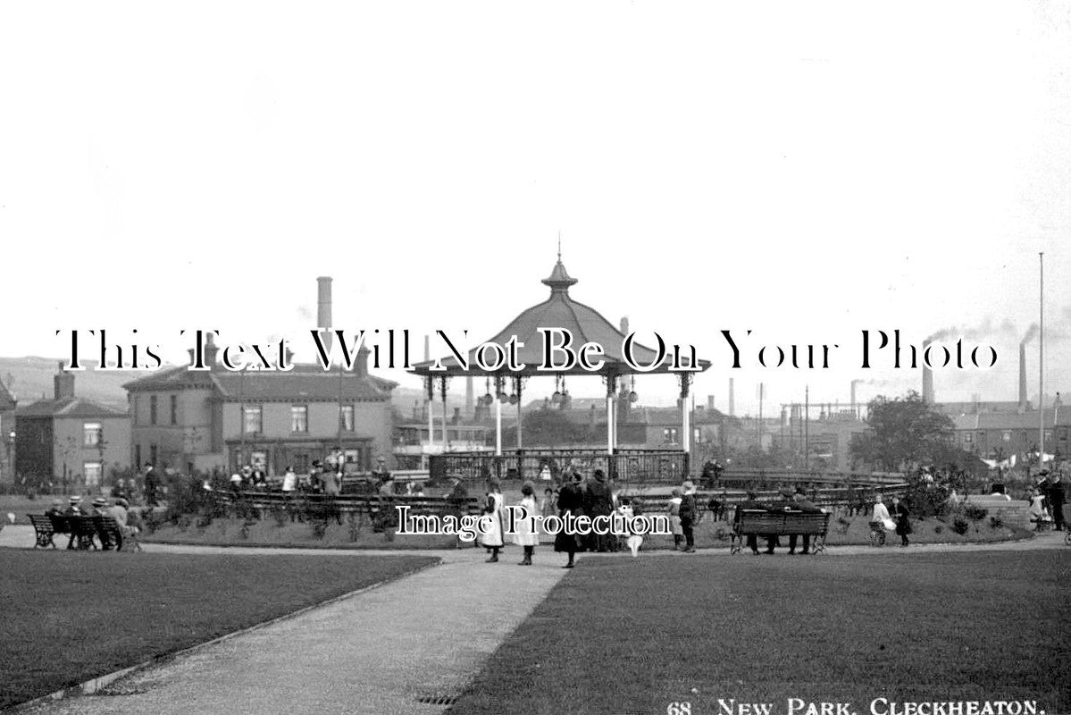 YO 3214 - New Park, Cleckheaton, Yorkshire c1921