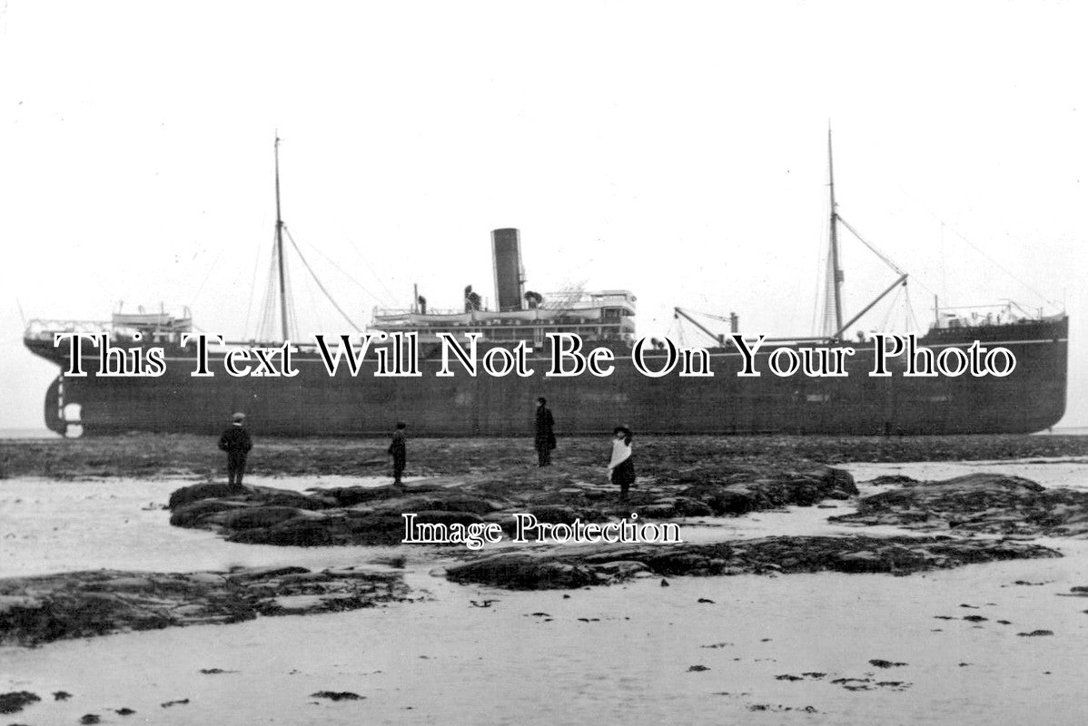 YO 3215 - SS Awa Maru Shipwreck, Redcar, Yorkshire