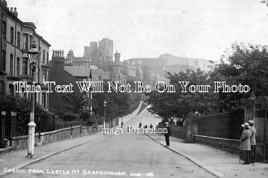 YO 324 - Castle Road, Scarborough, Yorkshire c1923