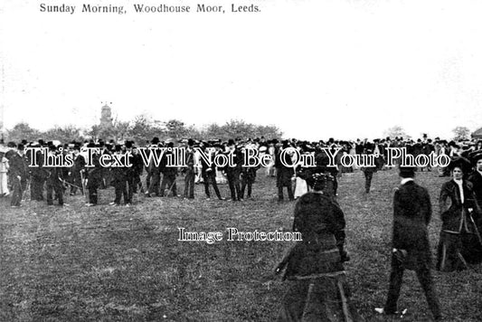 YO 3246 - Sunday Morning, Woodhouse Moor, Leeds, Yorkshire