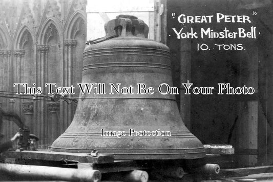 YO 3259 - Great Peter, York Minster Bell, Yorkshire