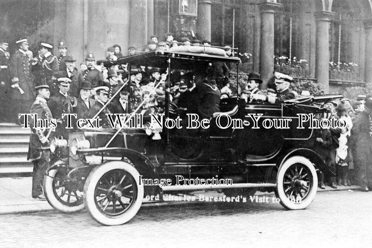 YO 3267 - Lord Charles Beresford Visit To Hull, Yorkshire