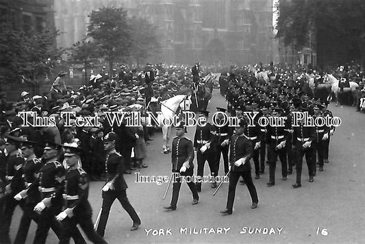 YO 3285 - Military Sunday, York, Yorkshire