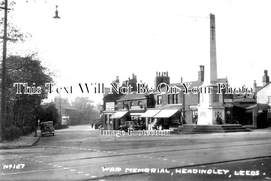 YO 3295 - Headingley War Memorial, Leeds, Yorkshire