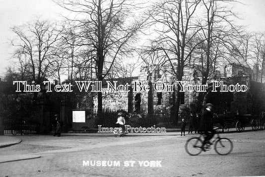 YO 331 - Museum Street, York, Yorkshire c1908