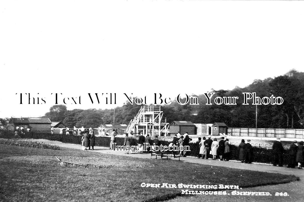 YO 3324 - Swimming Bath, Millhouses, Sheffield, Yorkshire