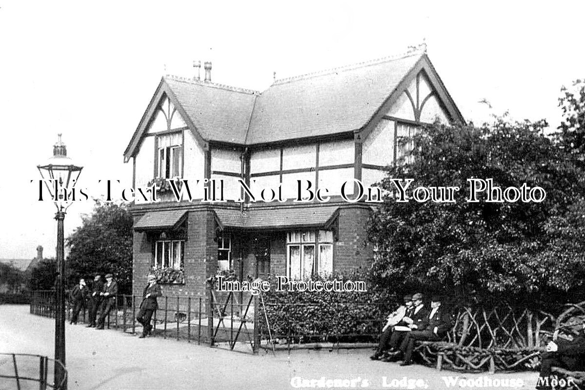 YO 3334 - Gardeners Lodge, Woodhouse Moor, Leeds, Yorkshire c1913