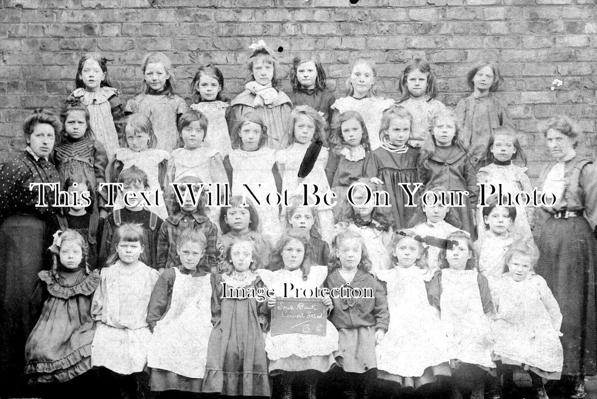 YO 3353 - South Bank School Group, Middlesbrough, Yorkshire 1908