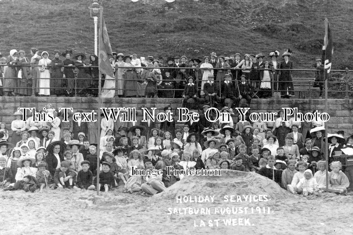 YO 3360 - Saltburn Holiday Services, Yorkshire 1911
