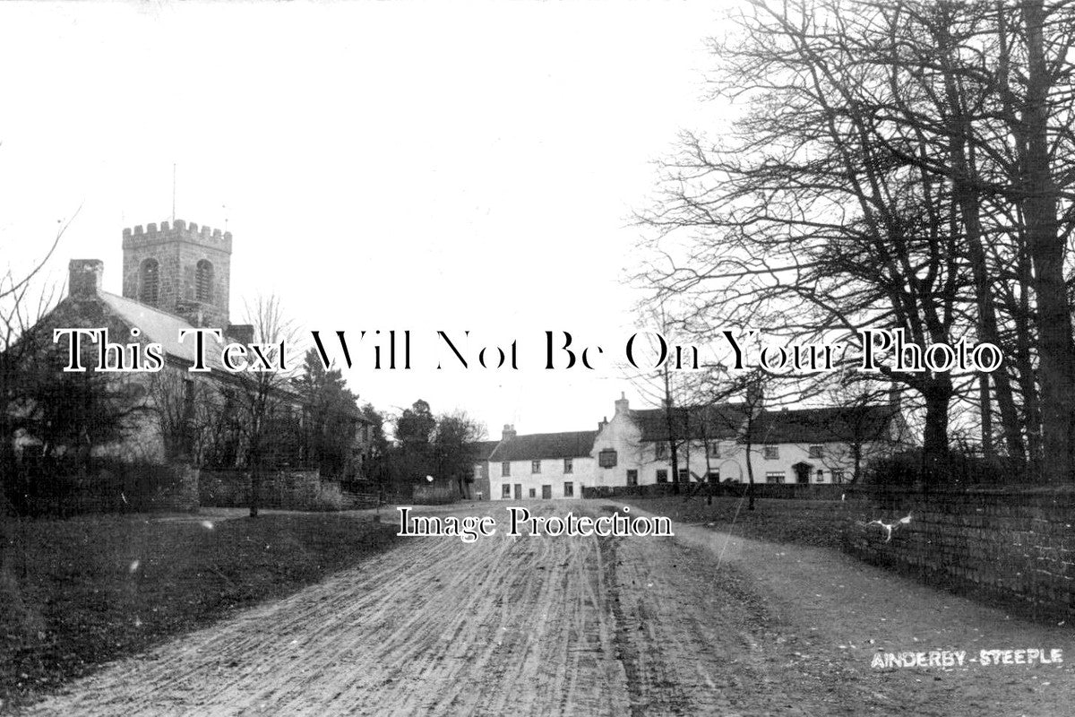 YO 3372 - Ainderby Steeple, Yorkshire
