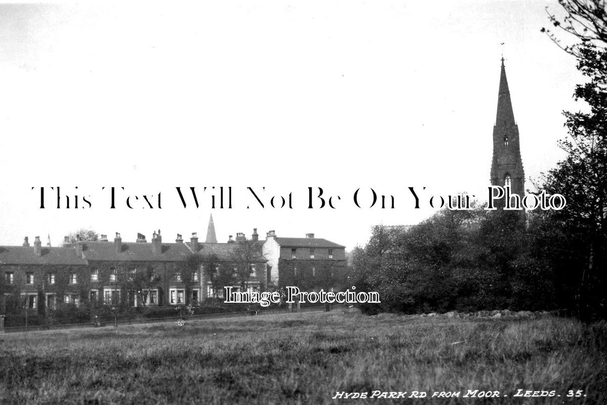 YO 3394 - Hyde Park Road From Moor, Leeds, Yorkshire