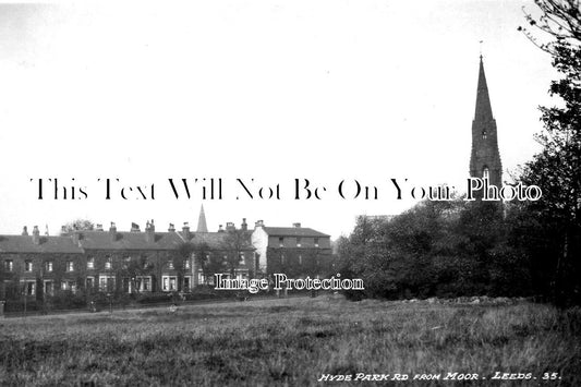 YO 3394 - Hyde Park Road From Moor, Leeds, Yorkshire