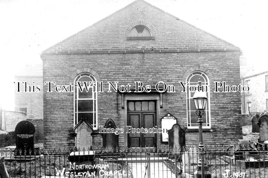 YO 3403 - Wesleyan Chapel, Northowram, Yorkshire c1907