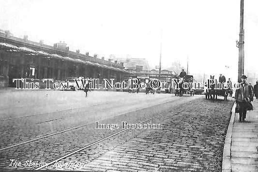 YO 3409 - The Railway Station, Keighley, Yorkshire