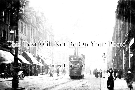 YO 3420 - Pinston Street, Sheffield, Yorkshire c1904