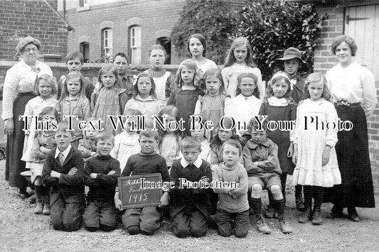 YO 3425 - Askham Richard School Group, Yorkshire 1915