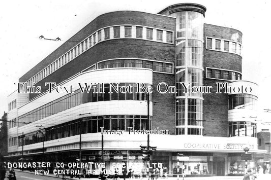 YO 3449 - Co Operative Society, New Central Premises, Doncaster, Yorkshire
