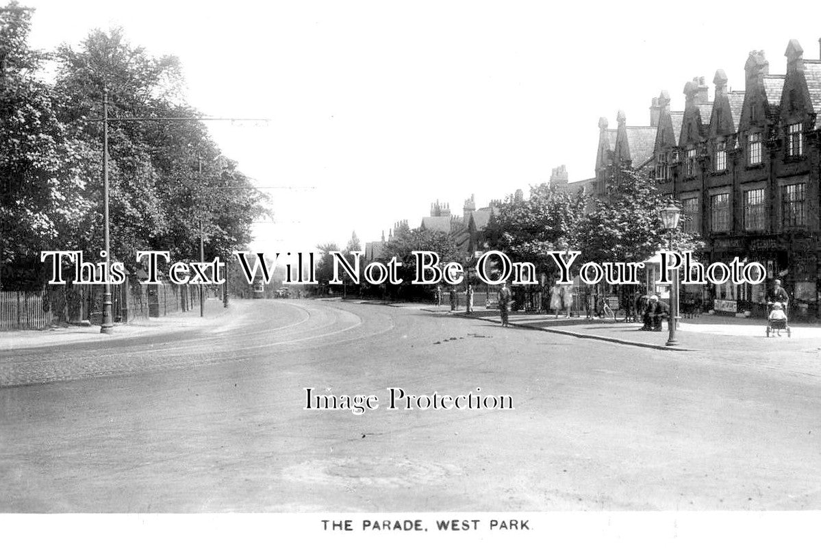 YO 3455 - The Parade, West Park, Leeds, Yorkshire