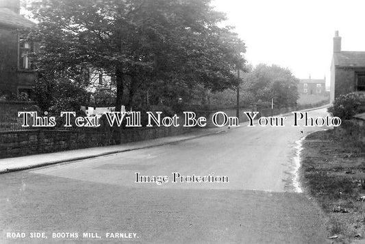 YO 3480 - Road Side, Booths Mill, Farnley, Yorkshire c1942