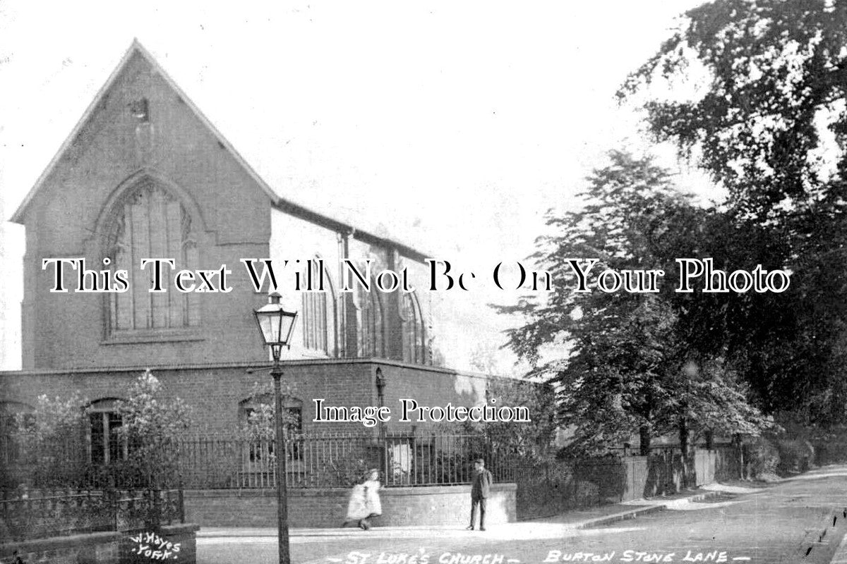 YO 3490 - St Lukes Church, Burton Stone Lane, York, Yorkshire
