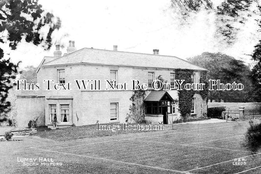 YO 3509 - Lumby Hall, South Nilford, Yorkshire c1904