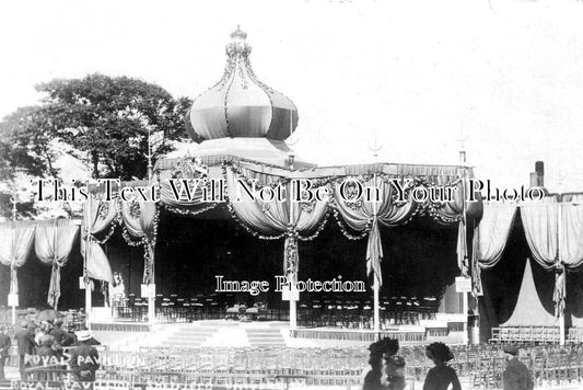 YO 3534 - Royal Opening Of University Royal Pavilion, Sheffield, Yorkshire 1905