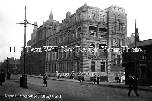 YO 3549 - Royal Hospital, Sheffield, Yorkshire c1913