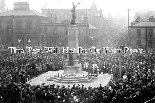 YO 3551 - Opening Of Town Hall, Keighley, Yorkshire c1922