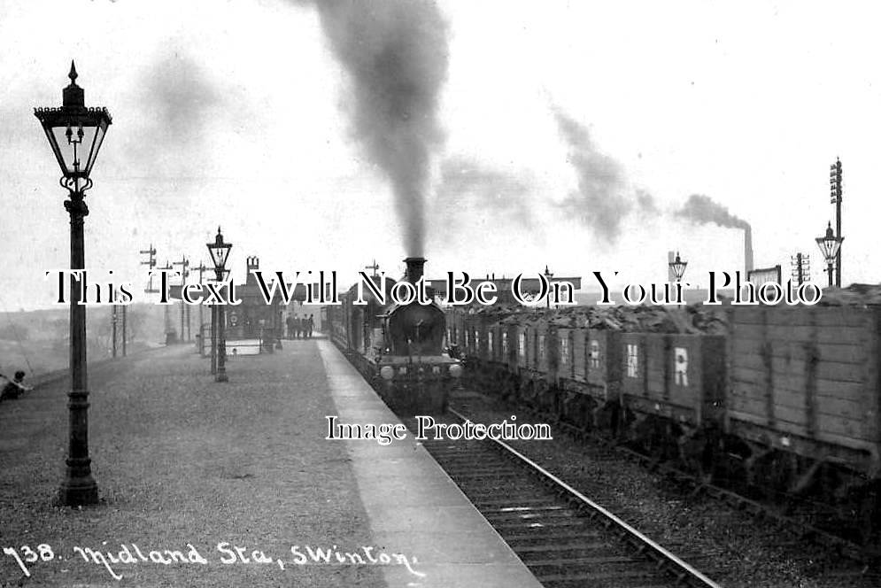 YO 3585 - Swinton Midland Railway Station, Yorkshire