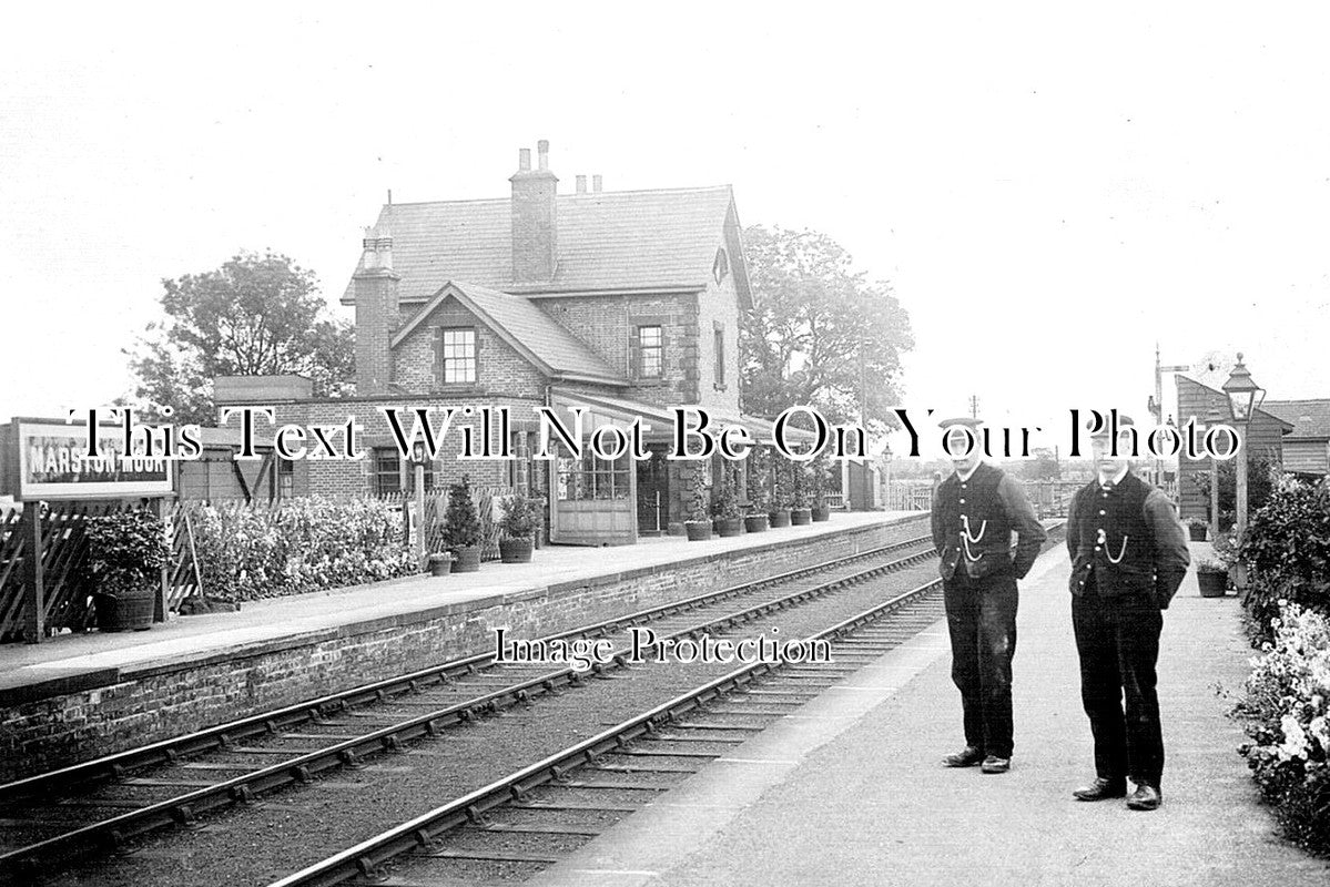 YO 3592 - Marston Moor Railway Station, Long Marston, Yorkshire