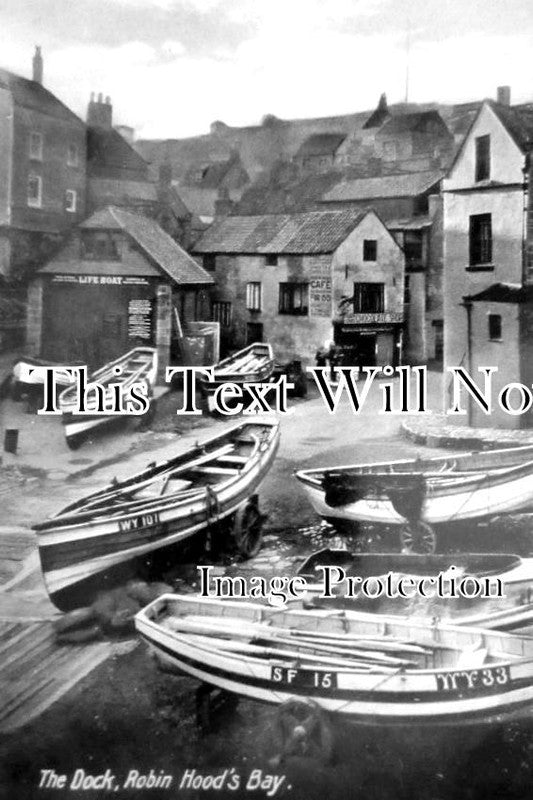 YO 3605 - The Dock, Robin Hoods Bay, Yorkshire