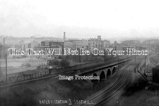 YO 3606 - Batley Station & Soothill, Yorkshire c1907