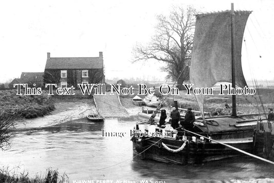 YO 3637 - Wawne Ferry, Yorkshire