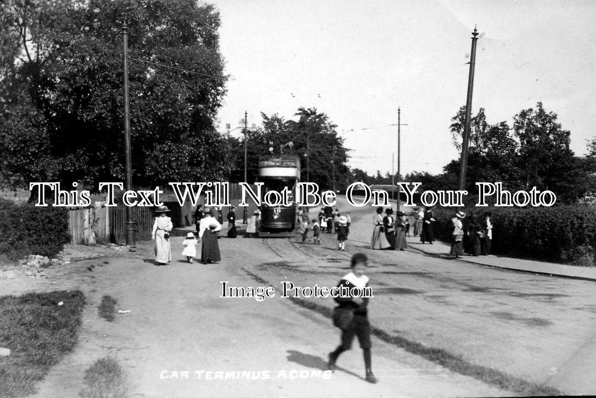 YO 368 - Tramcar Terminus, Acomb, York, Yorkshire c1910