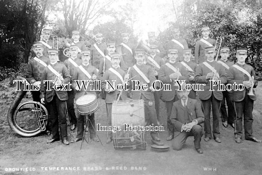 YO 3719 - Dronfield Temperance Brass & Reed Band, Yorkshire