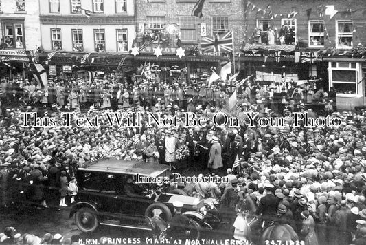 YO 3735 - HRH Princess Mary At Northallerton, Yorkshire 1926
