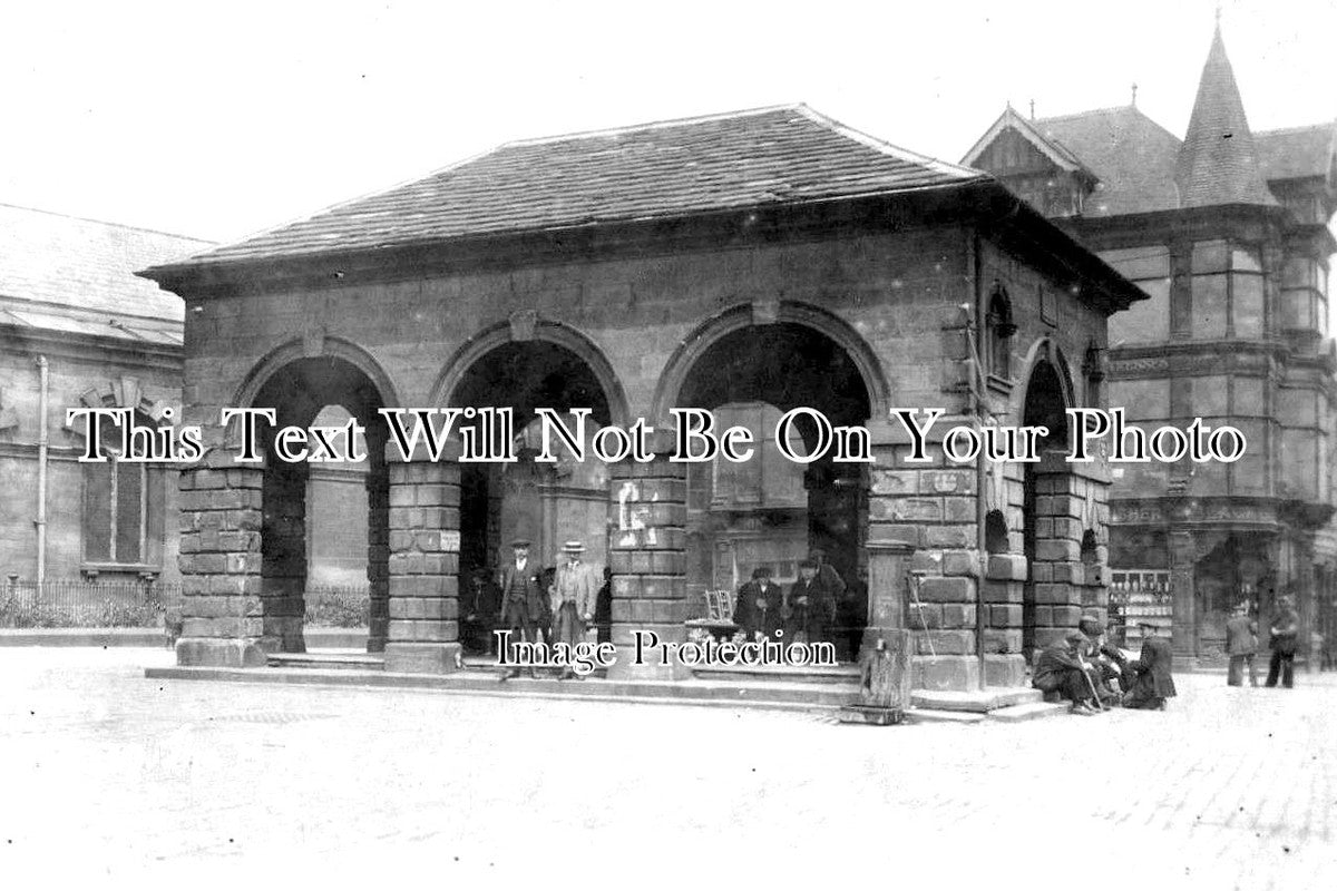 YO 3744 - The Butter Cross, Pontefract, Yorkshire c1913