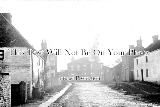 YO 3829 - Street & Windmill, Doncaster, Yorkshire