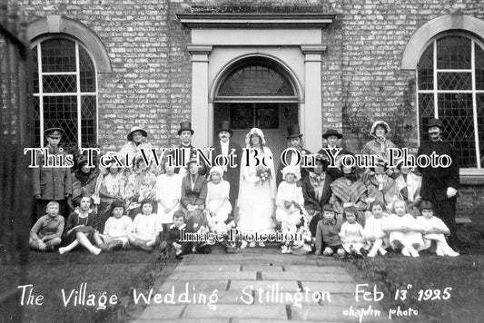 YO 3838 - The Village Wedding, Stillington, Yorkshire 1925