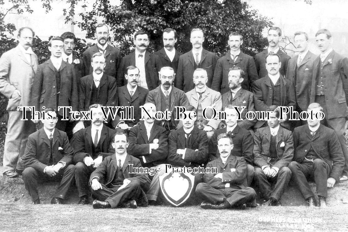 YO 3870 - Orpheus Glee Club Union Group, Ilkley, Yorkshire 1905