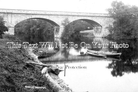 YO 3871 - River By Bamforth Bridge, Tadcaster, Yorkshire