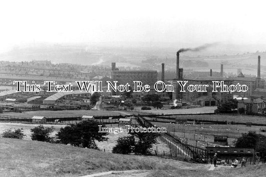 YO 3895 - View From Ainley Fields, Elland, Yorkshire
