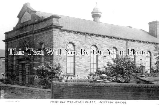 YO 3905 - Friendly Wesleyan Chapel, Sowerby Bridge, Yorkshire