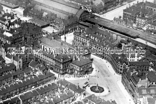 YO 392 - Middlesborough Railway Station & Exchange, Yorkshire c1926