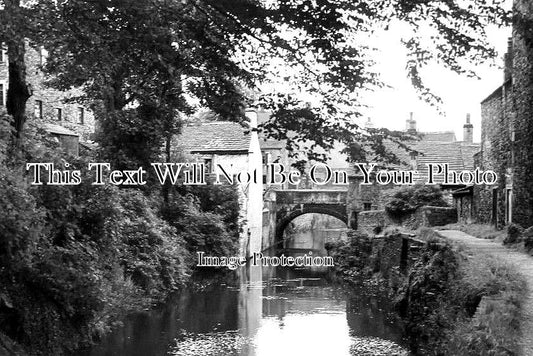 YO 3932 - Canal & Bridge, Skipton, Yorkshire